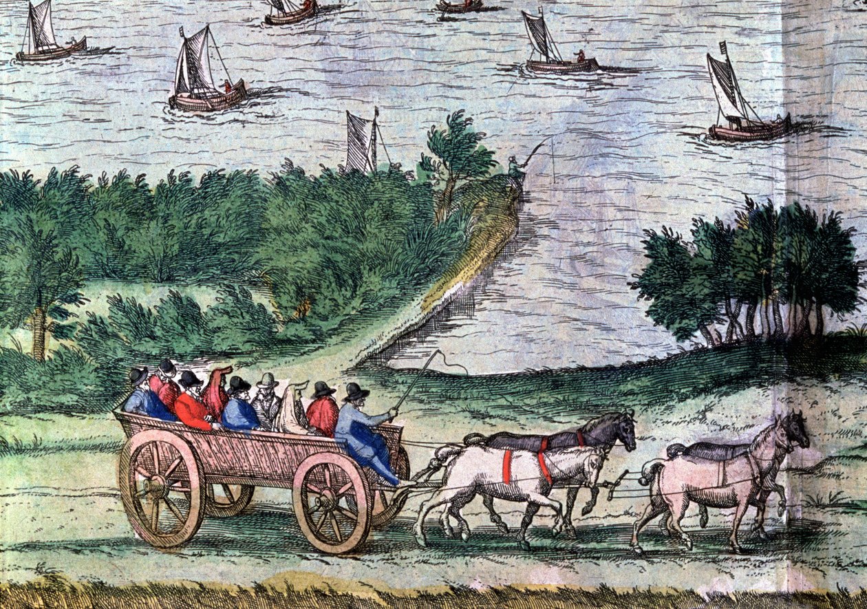 Transporte en autocar Osier de Unbekannter Künstler