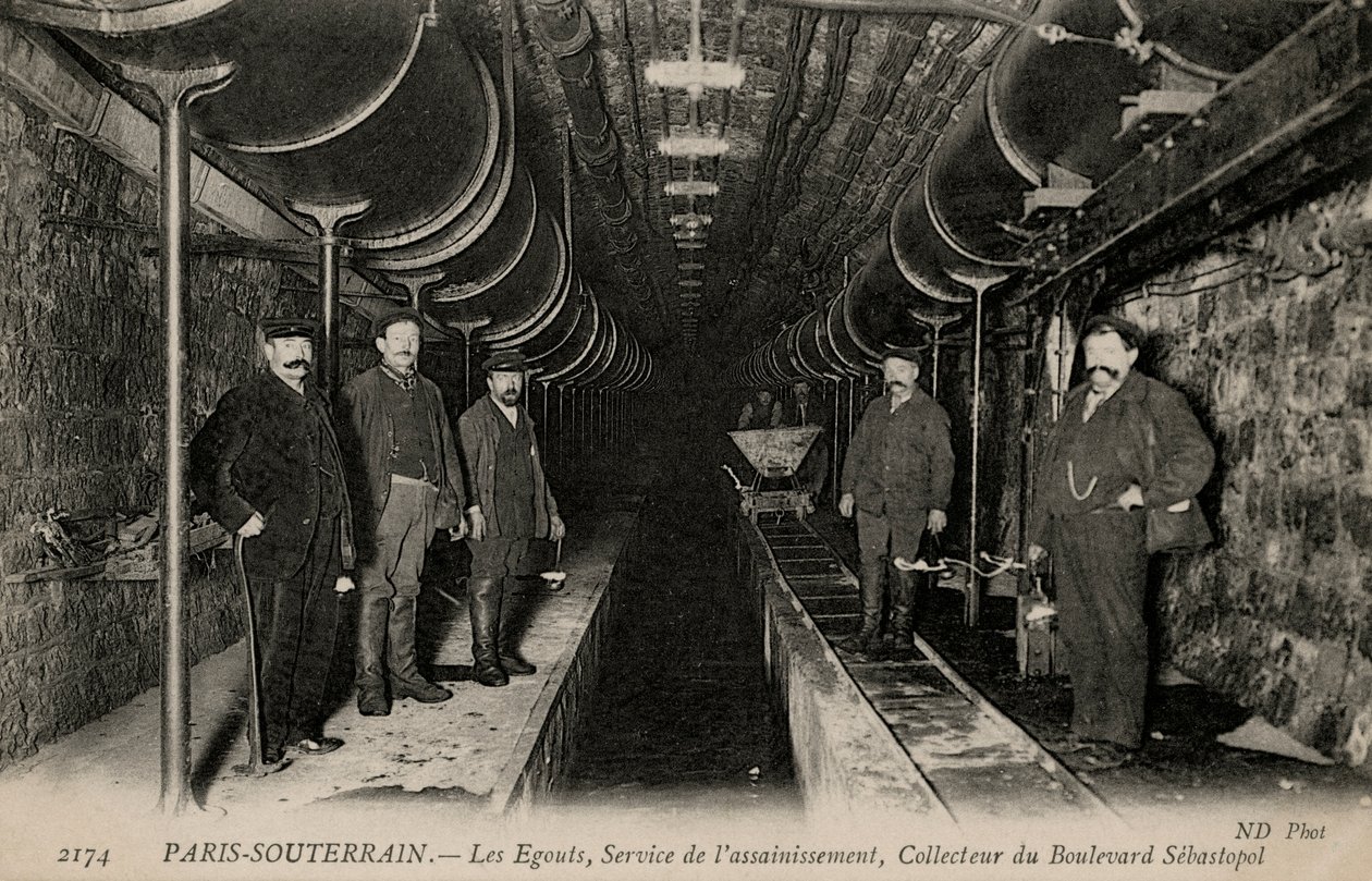 París subterráneo: las cloacas de Unbekannter Künstler