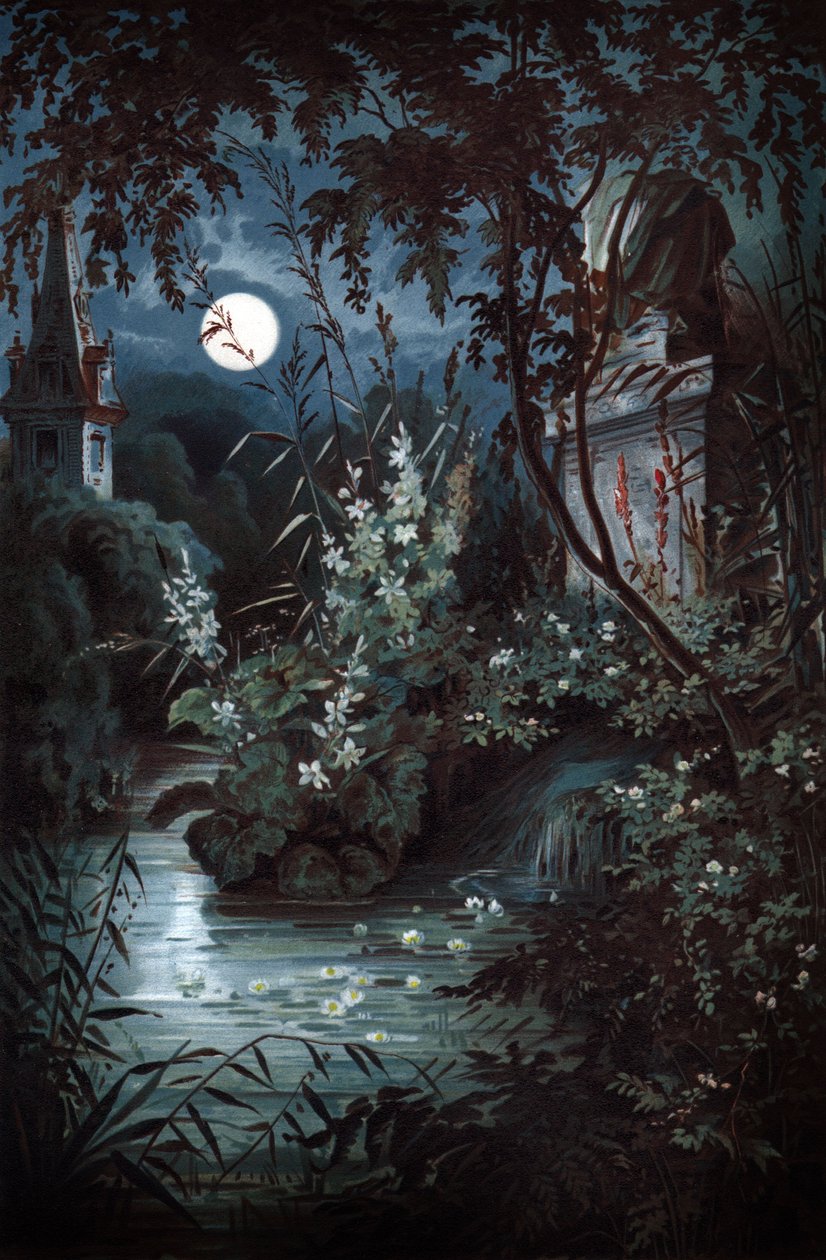 Undine, c1900 (ilustración) de Unbekannter Künstler