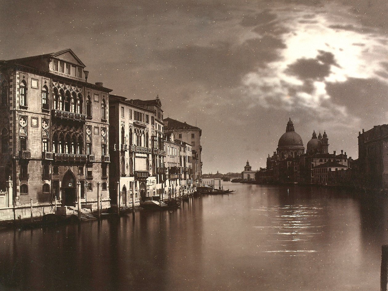 "Venecia a la luz de la luna" de Unbekannter Künstler