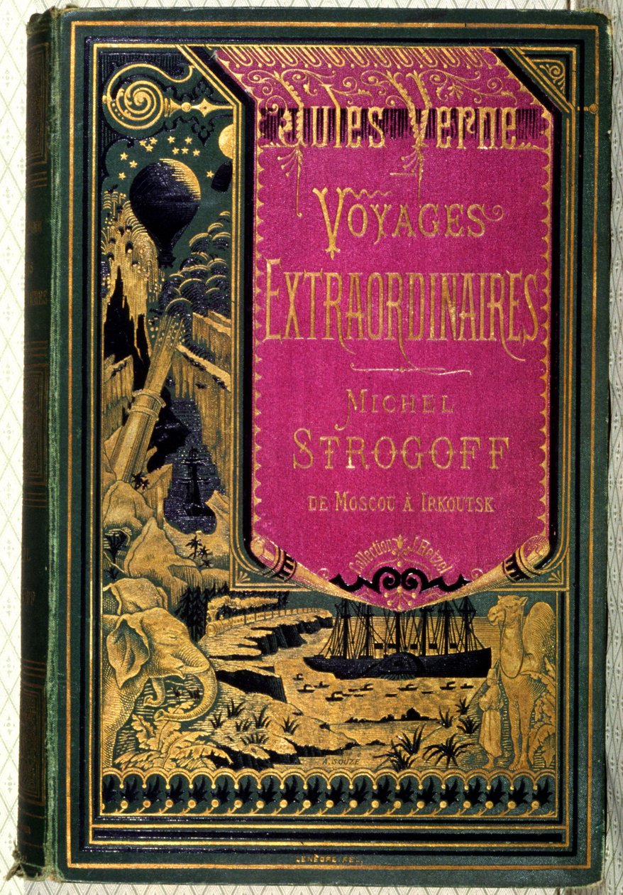 Los viajes de Michel Strogoff, de Julio Verne de Unbekannter Künstler