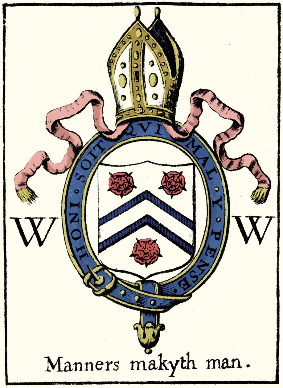 Escudo de Guillermo de Wykeham de Unbekannter Künstler