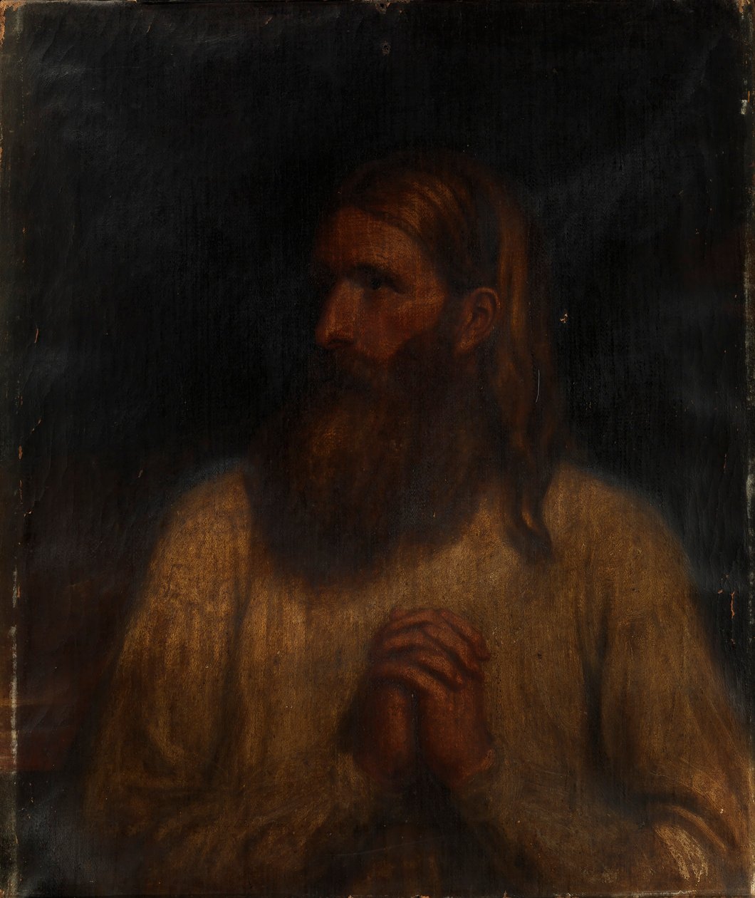 Retrato de un hombre barbudo de Unidentified (European)
