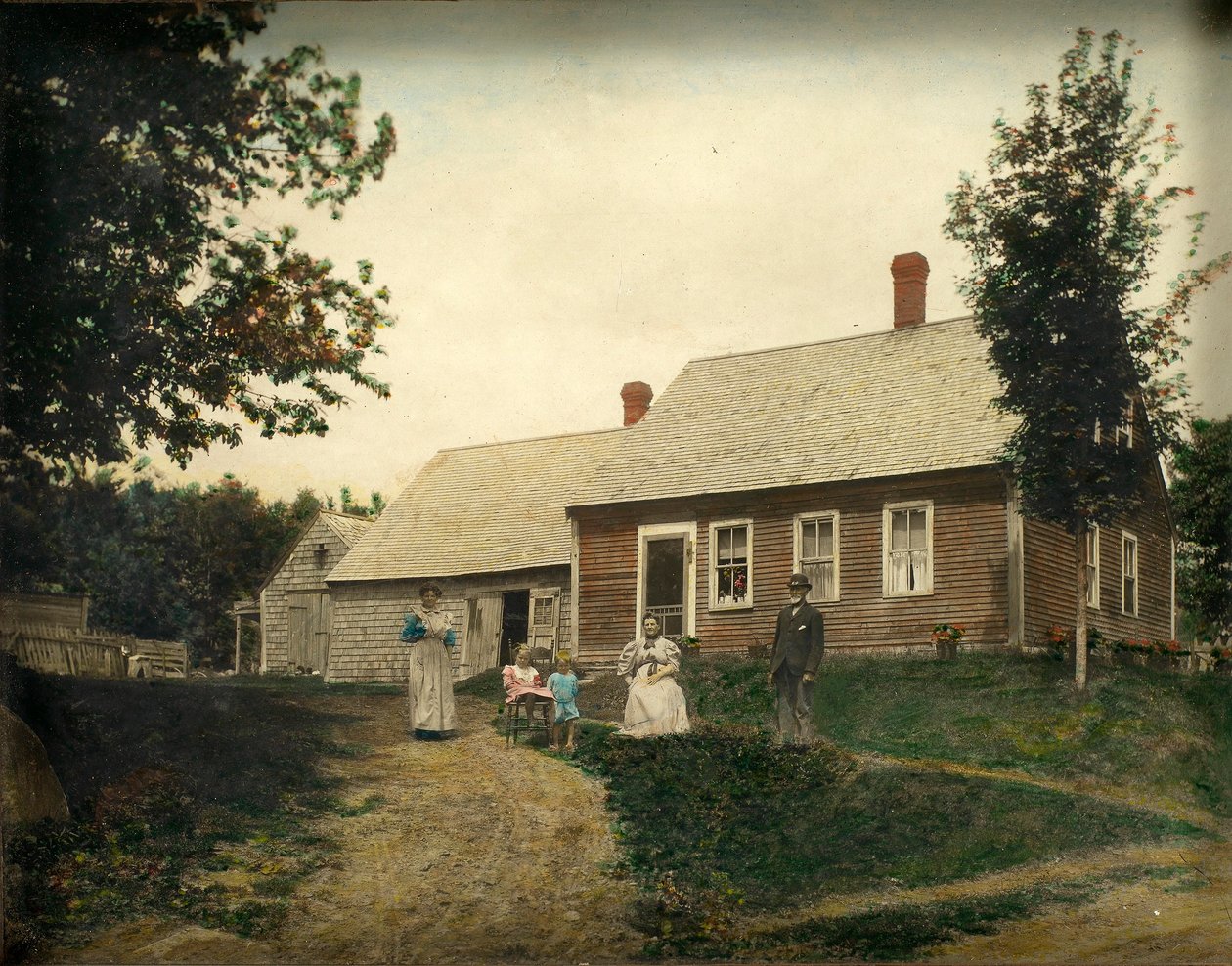 Casa de Moses Glimes, veterano de la Guerra Civil de Unidentified