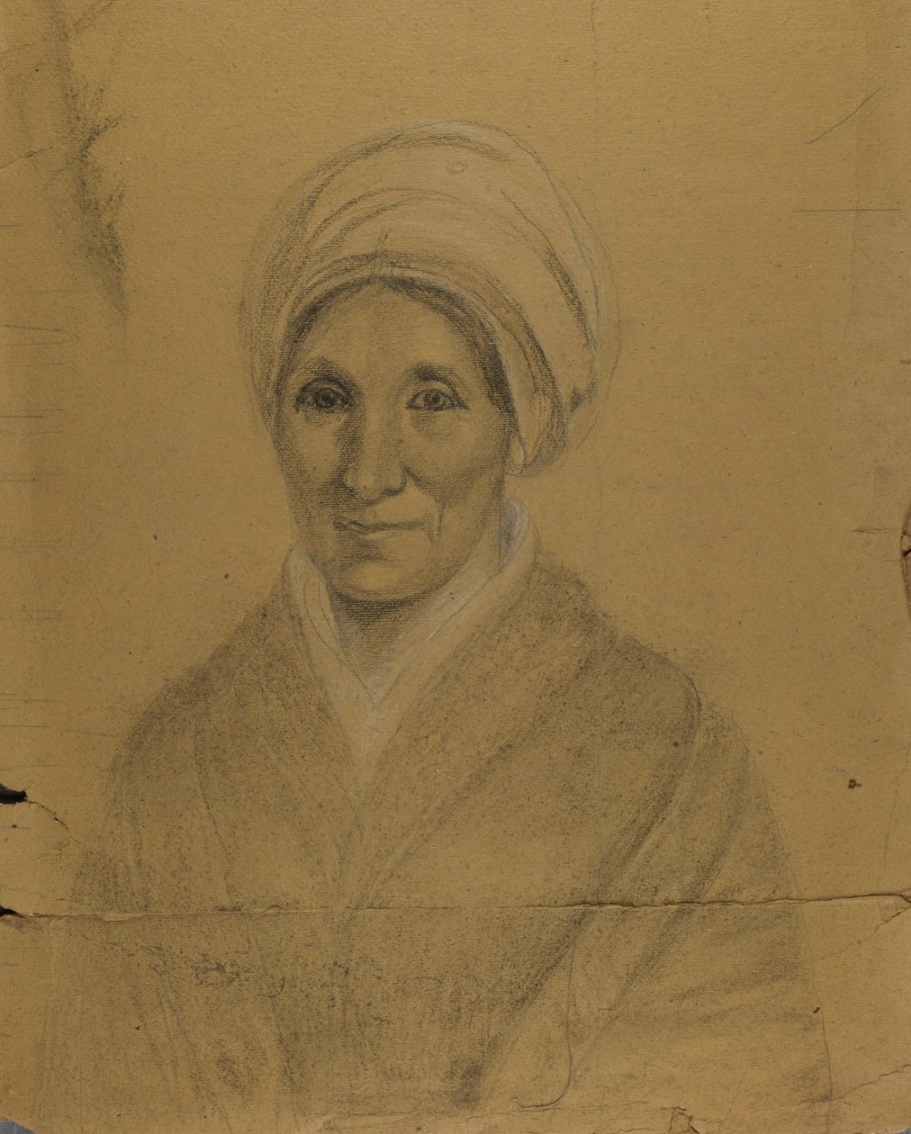 Mujer con turbante de Unidentified