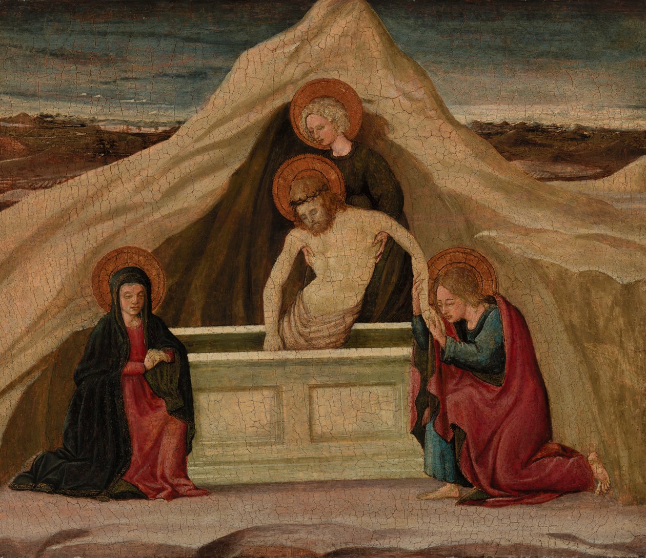 Entierro de Cristo de Unidentified artist, Domenico Veneziano