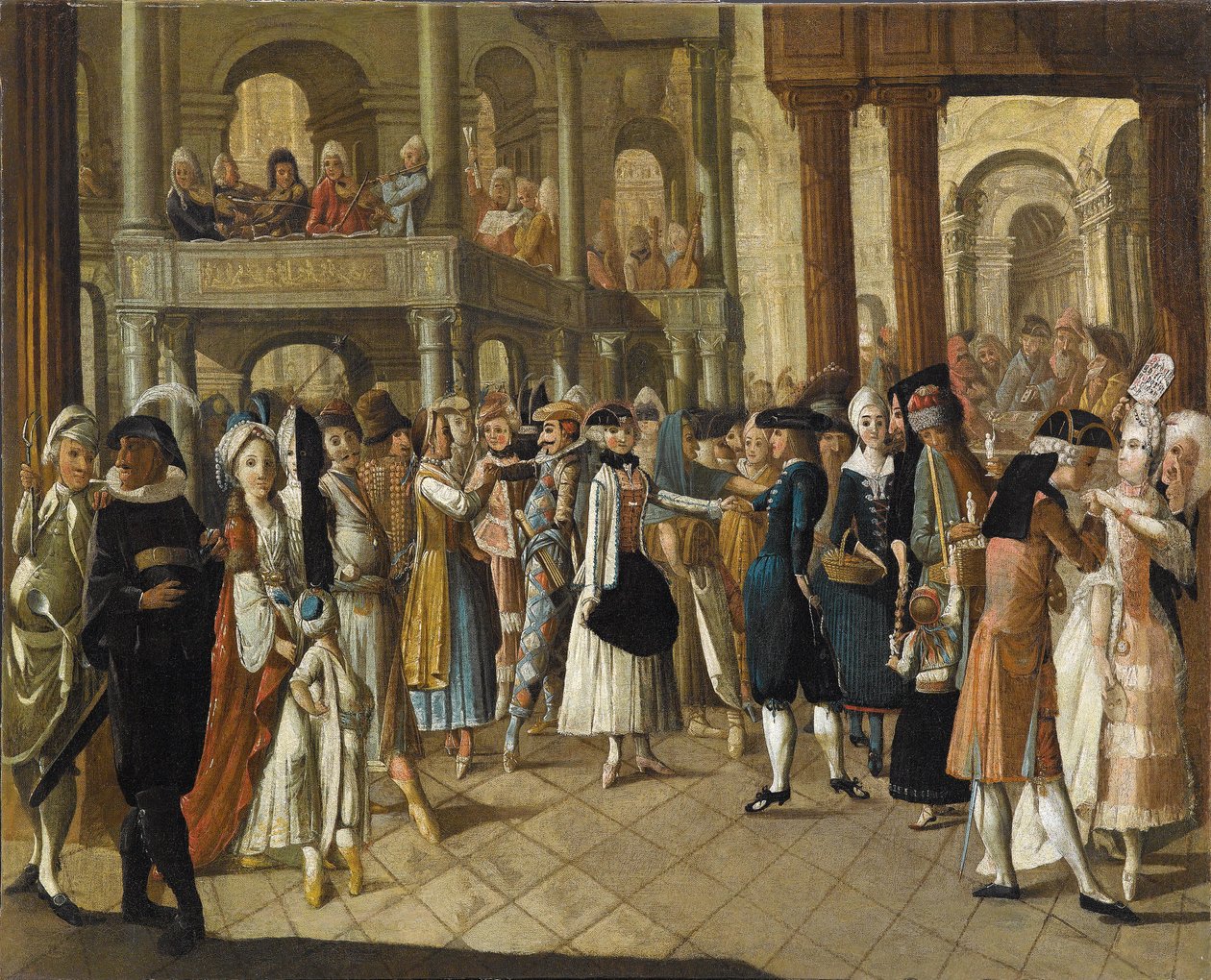 Escena de carnaval de Unknown