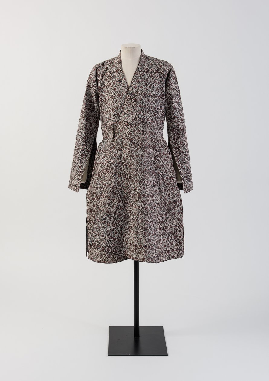 Banyan de algodón estampado para hombre, 1750s de Unbekannt Unbekannt