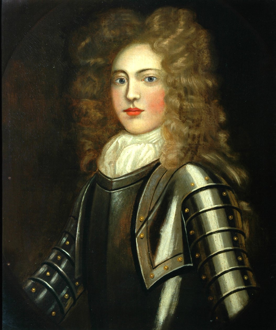 Retrato de un Joven en Armadura de Unknown