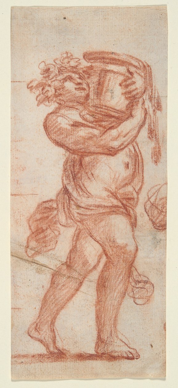 Una joven asistente de Bacchus de Unknown