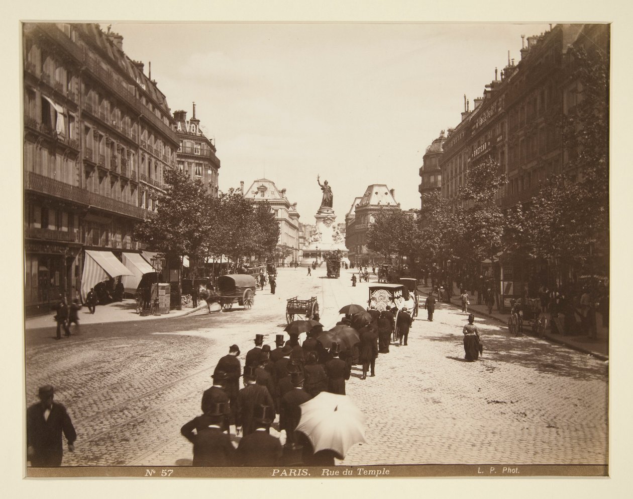Cortejo fúnebre, París de Unknown