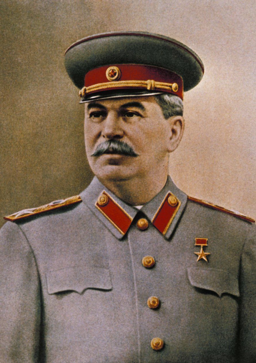 Retrato de Joseph Stalin (1879 - 1953) de Unknown