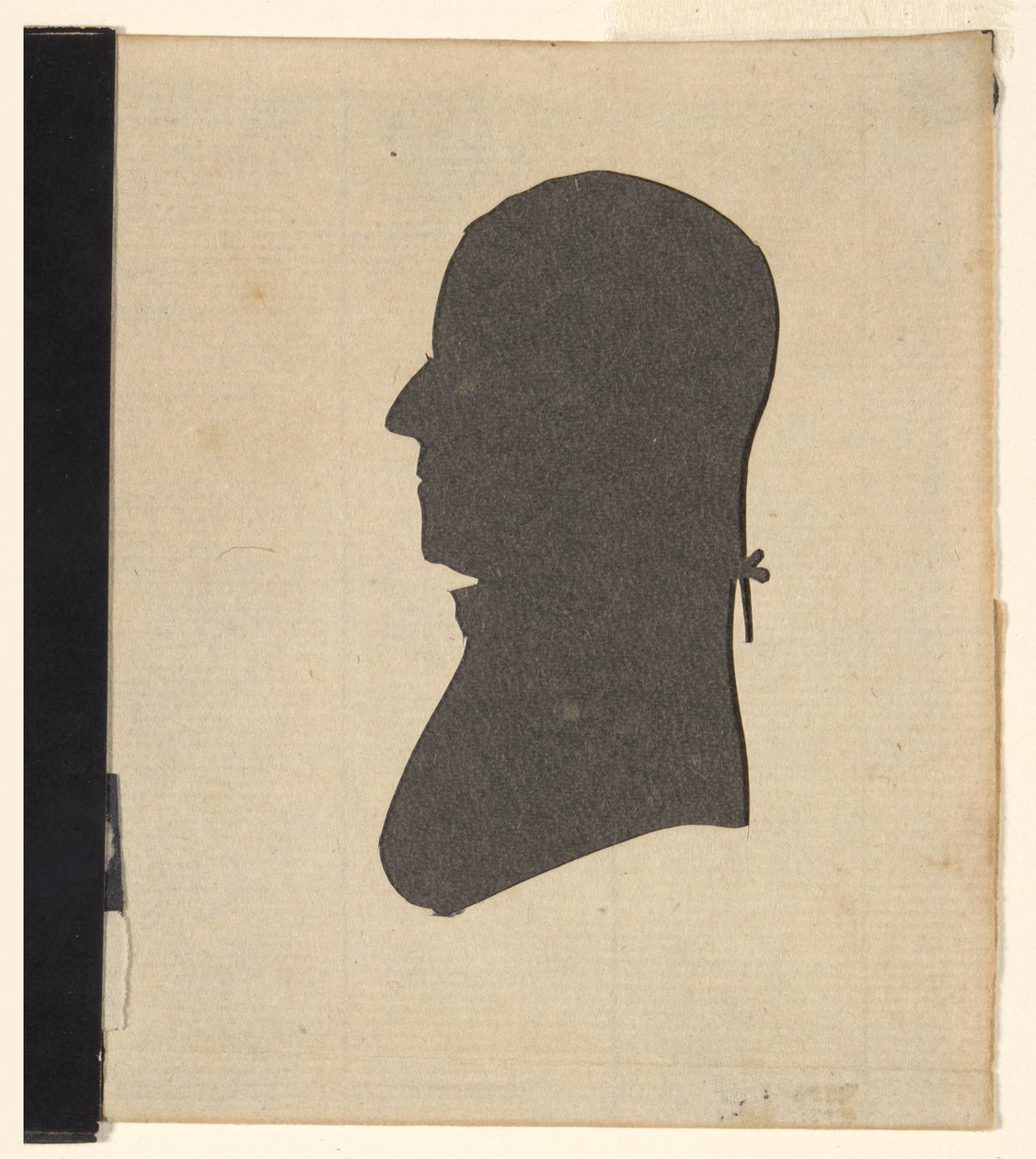 Silueta - Gobernador Trumbull (Hermano del Coronel Trumbull) de Unknown