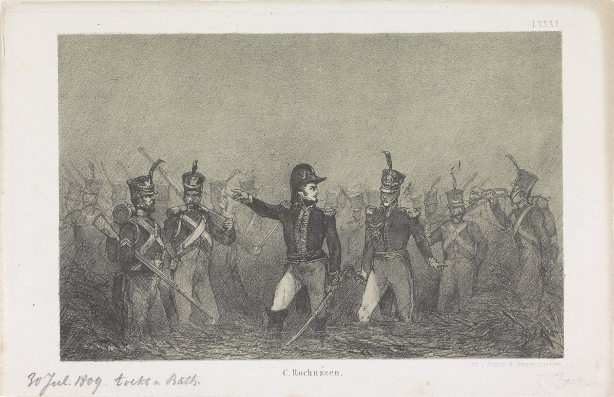 Viaje a Fort Bath, 1809 de Unknown