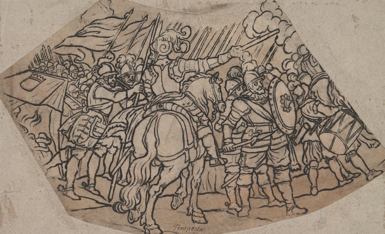 Guerreros a caballo de Unknown