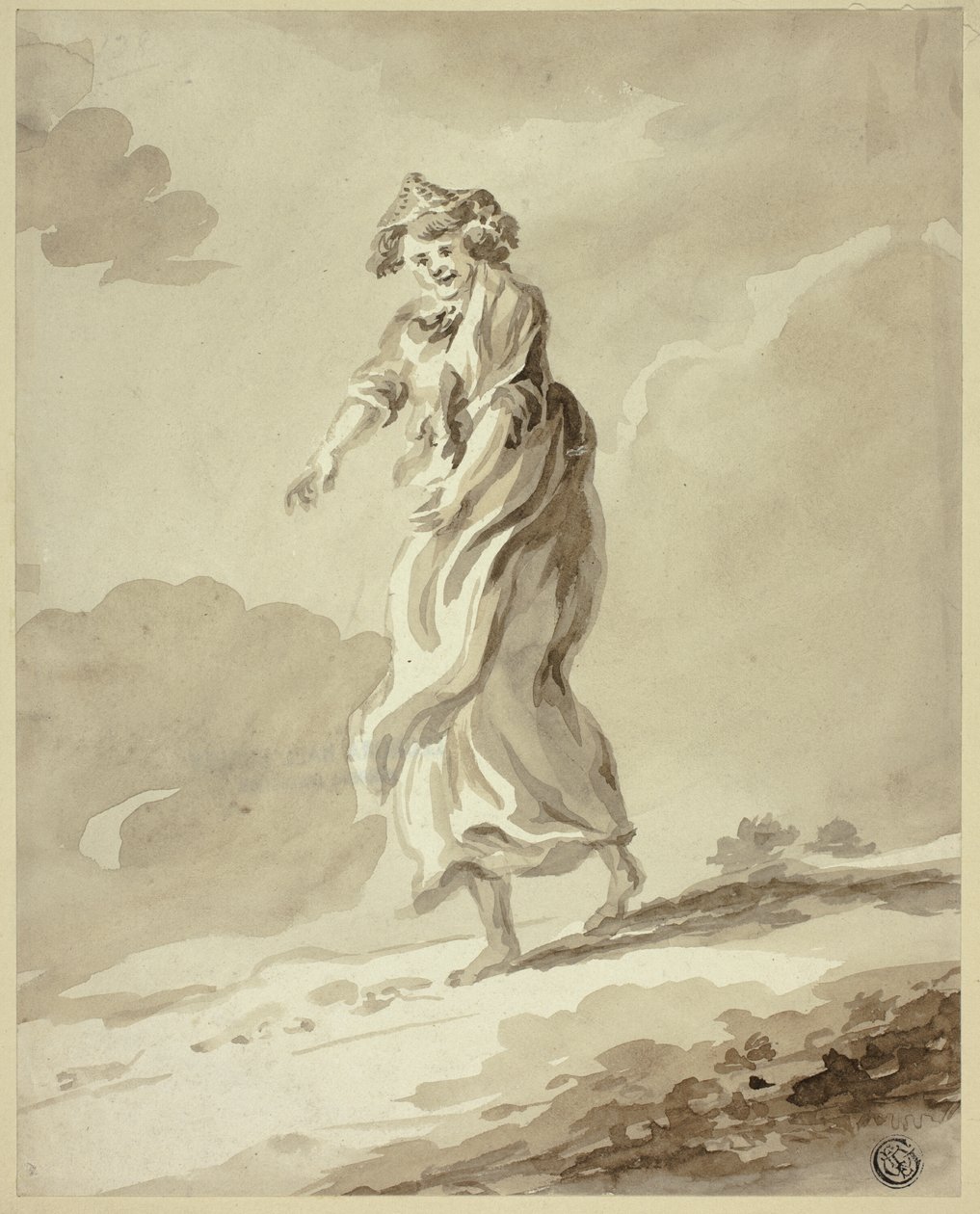 Mujer errante de Unknown