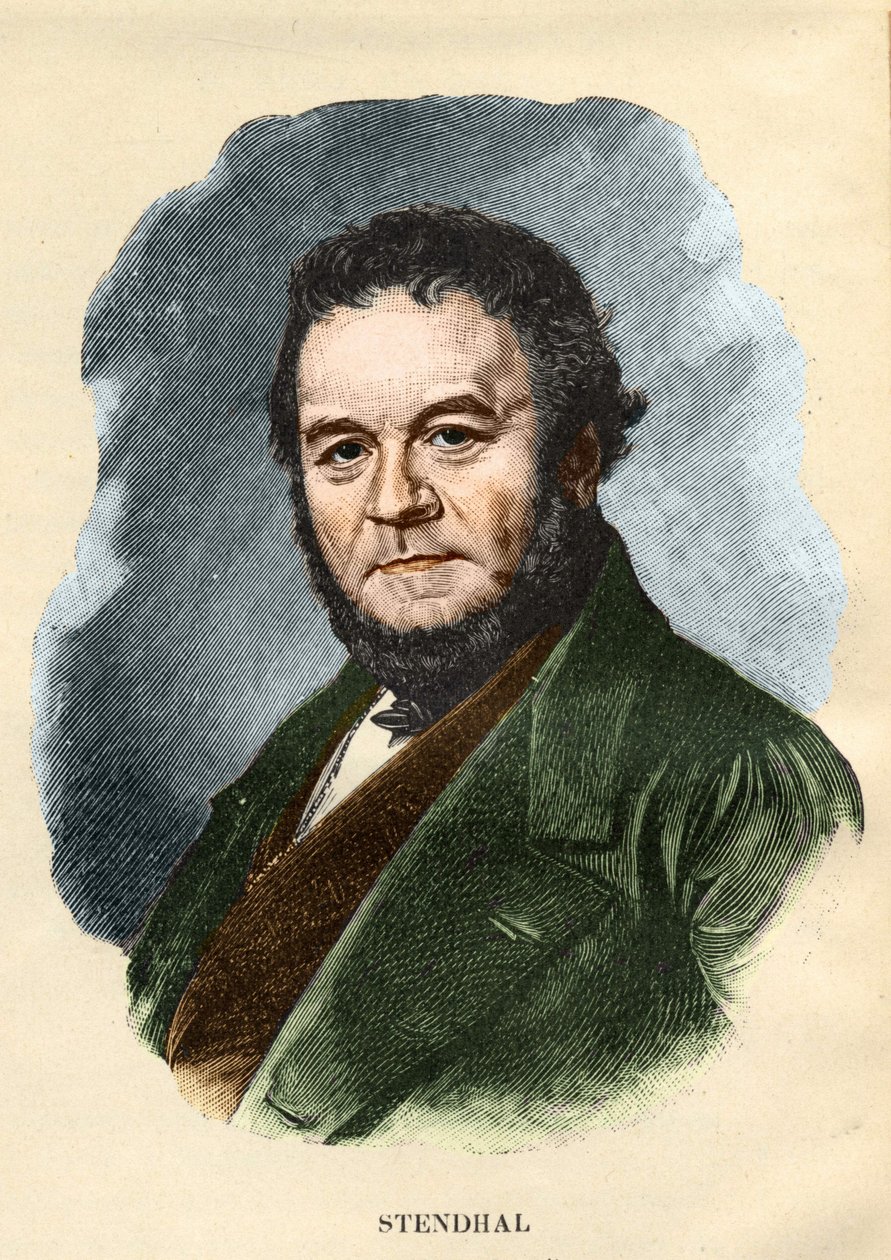 Retrato de Stendhal (Henry Beyle) (Grenoble) de Unknown artist