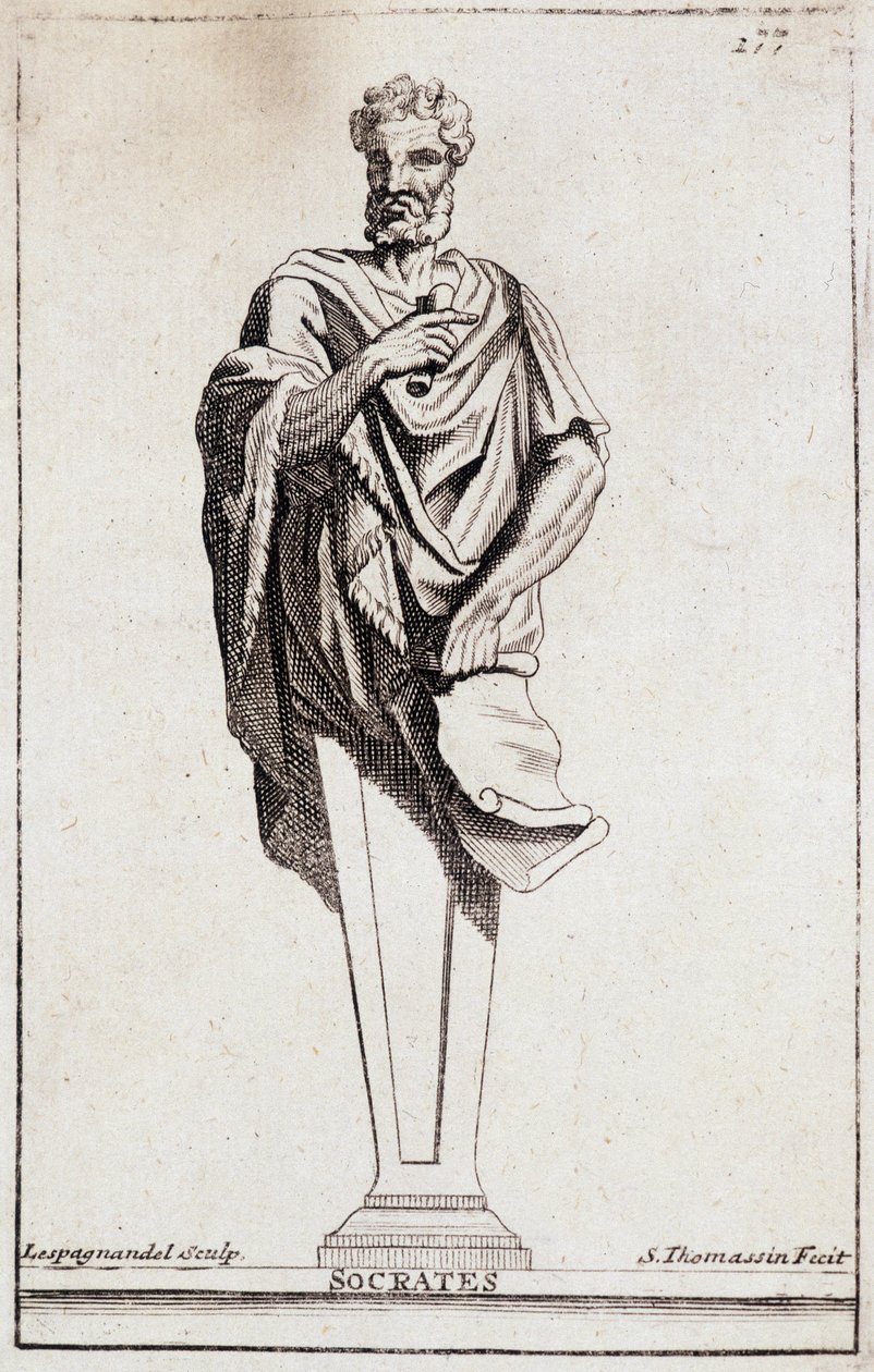 Estatua de Sócrates de Unknown artist