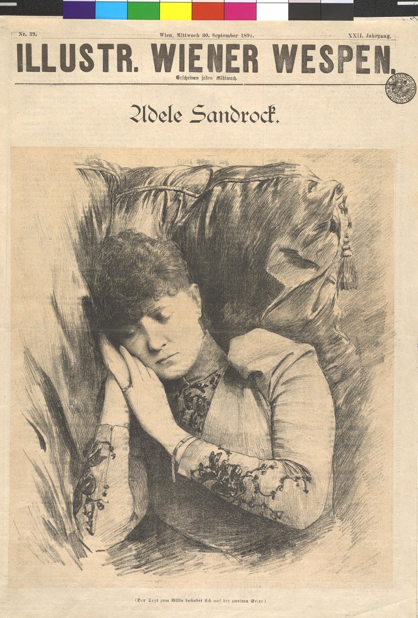 Adele Sandrock de Unknown artist