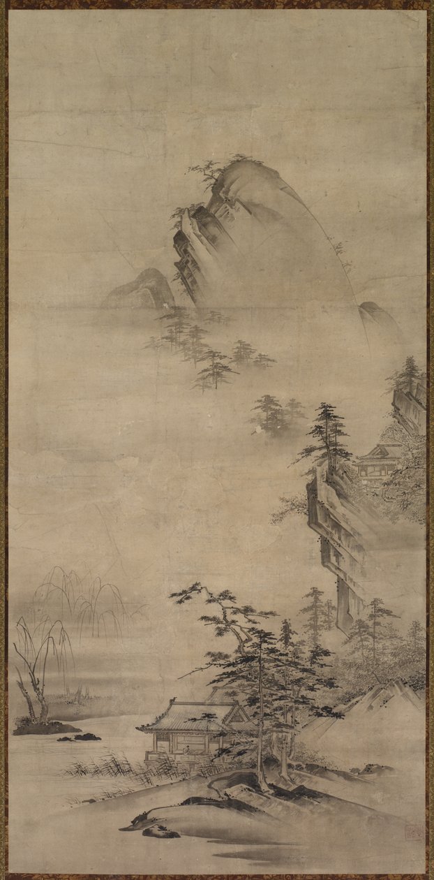 Landscape with a Pavilion de Unknown artist