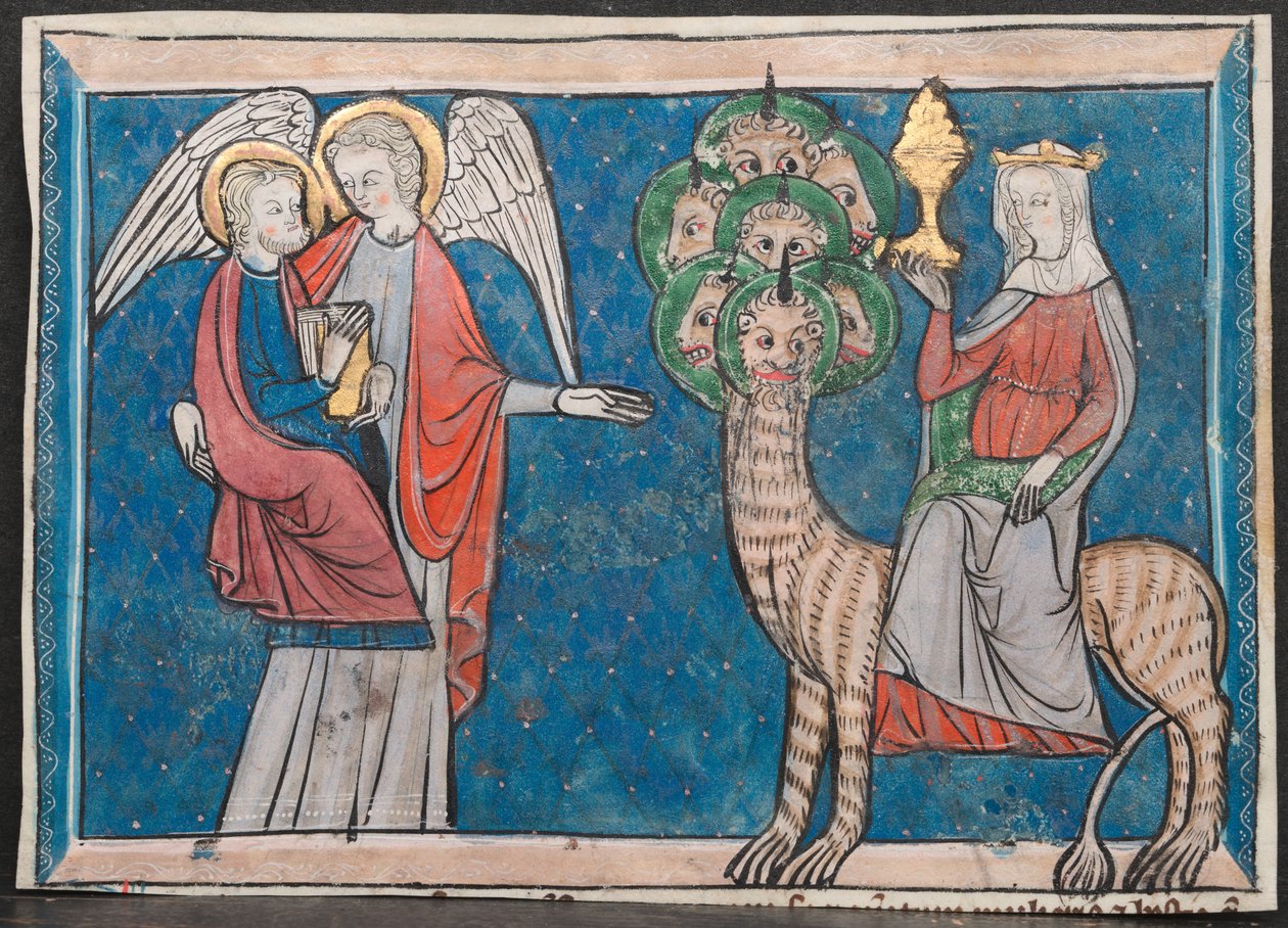 Miniatures from a Manuscript of the Apocalypse de Unknown artist