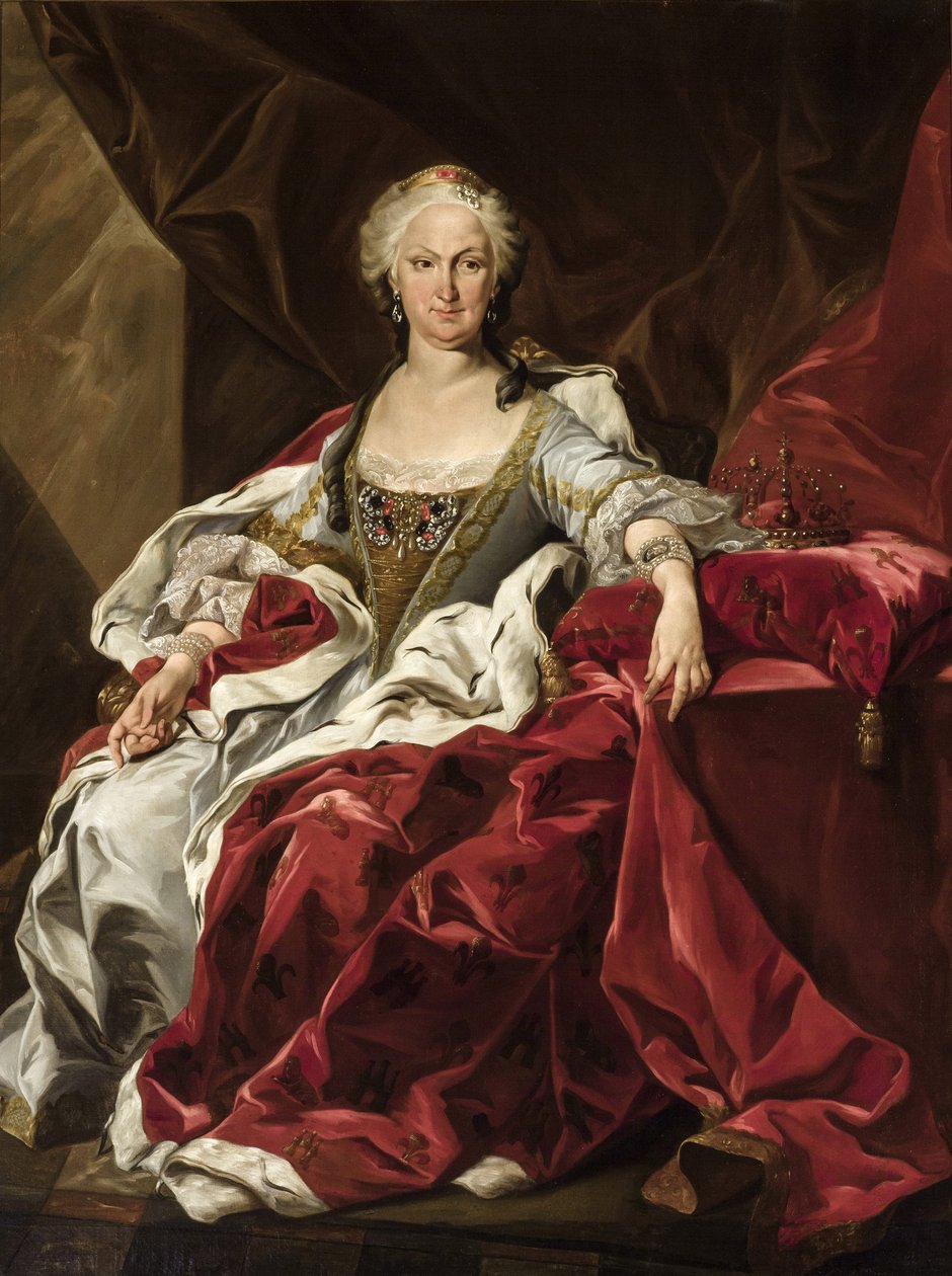 Retrato de Isabel Farnesio (1692-1766) de Unknown artist