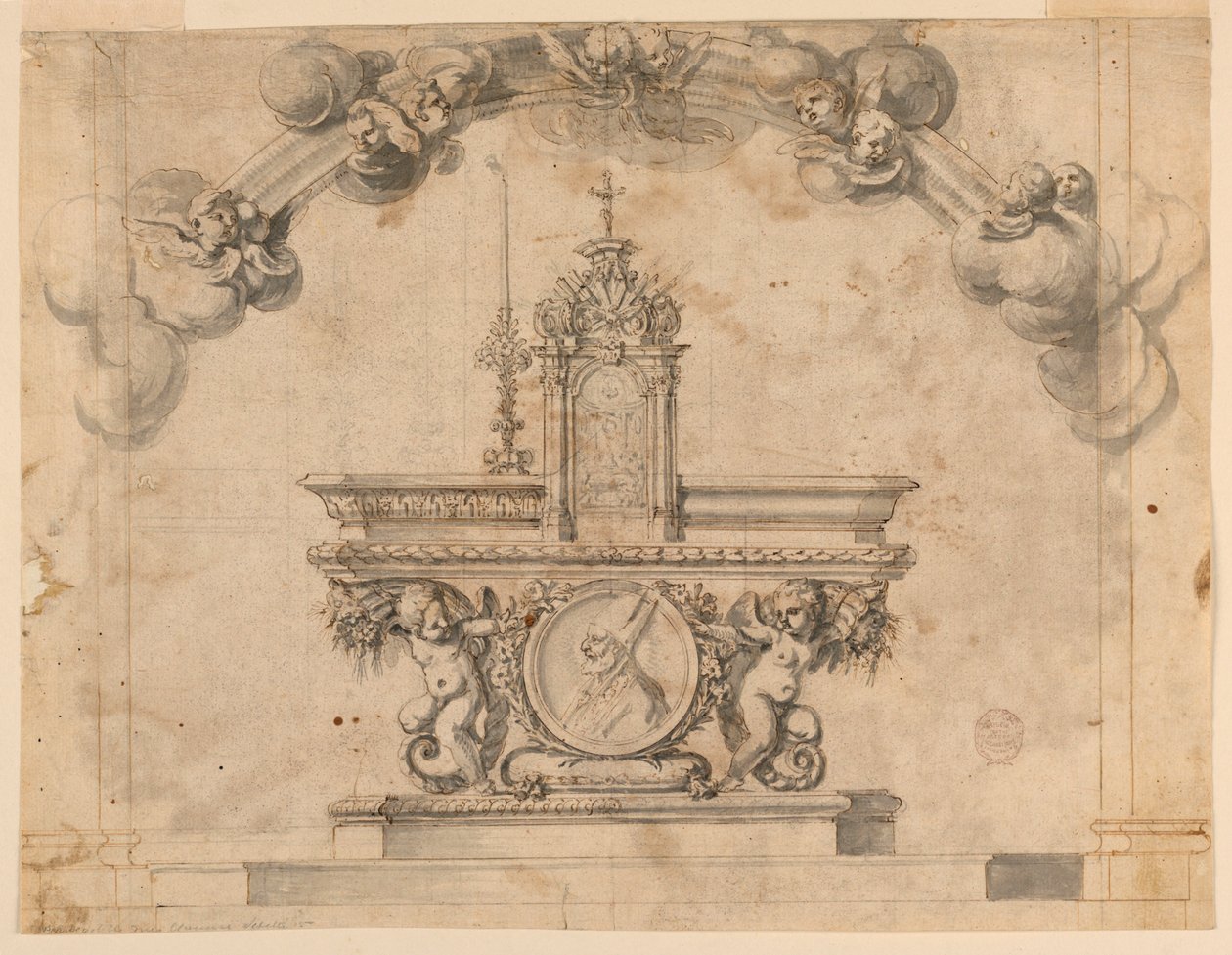 Proyecto para un altar de Unknown artist