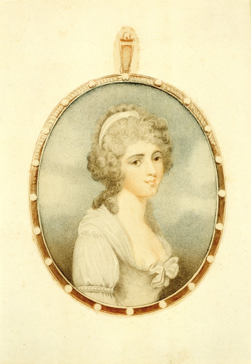 Ann (Nancy) Storace, soprano inglesa de Unknown artist