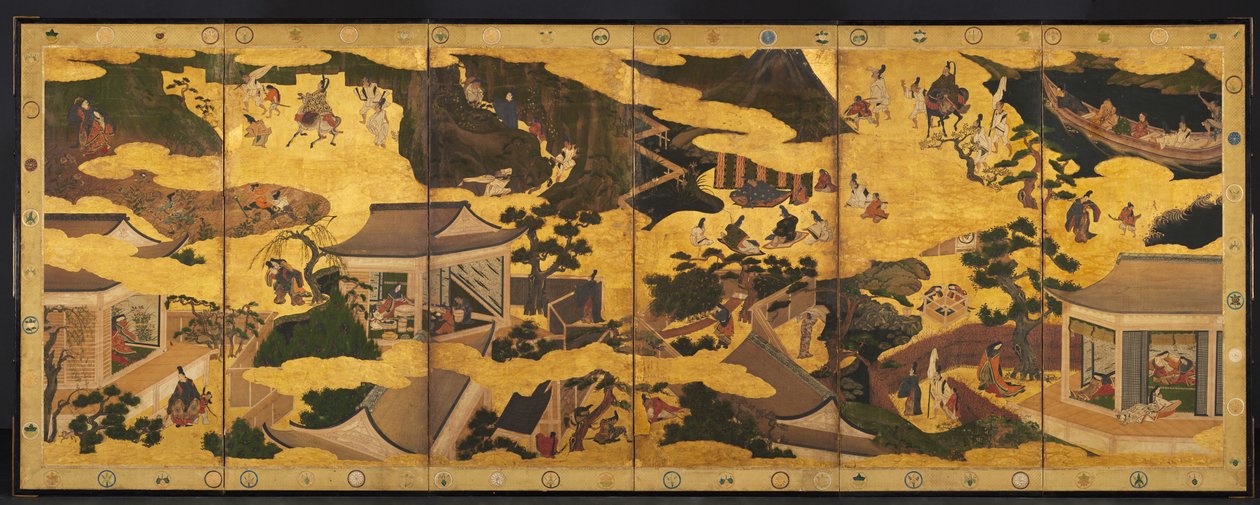 Scenes from the Tales of Ise de Unknown artist