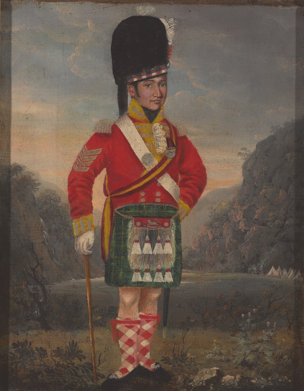 Sargento, 92º Highlanders, 1816 circa de Unknown artist