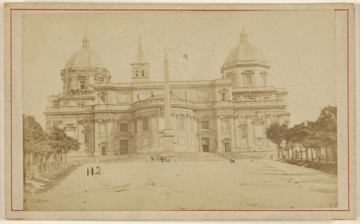 S. Maria Maggiore [Vista posterior]. de Unknown artist/maker