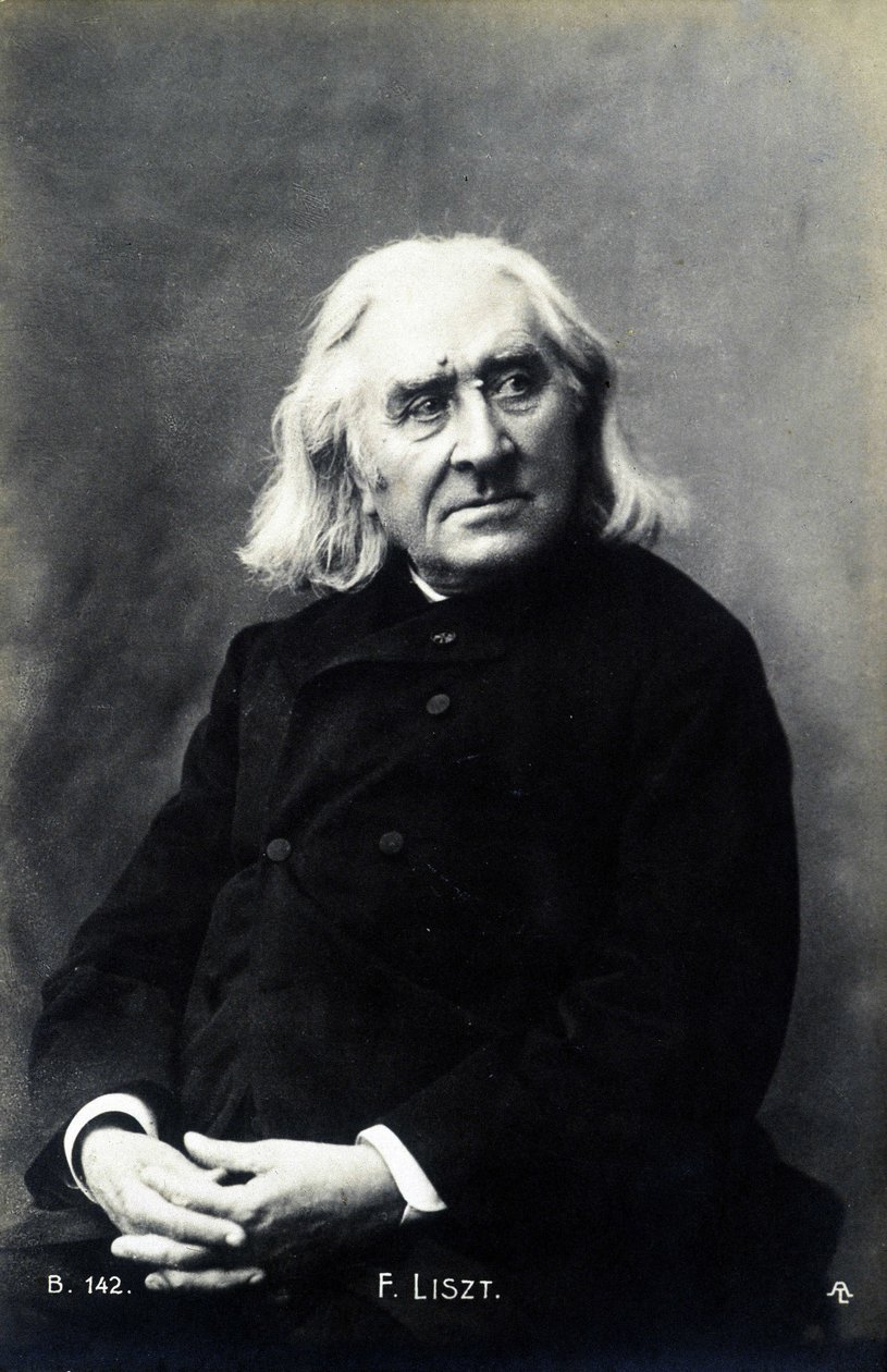 Retrato de Franz Liszt. de Unknown photographer