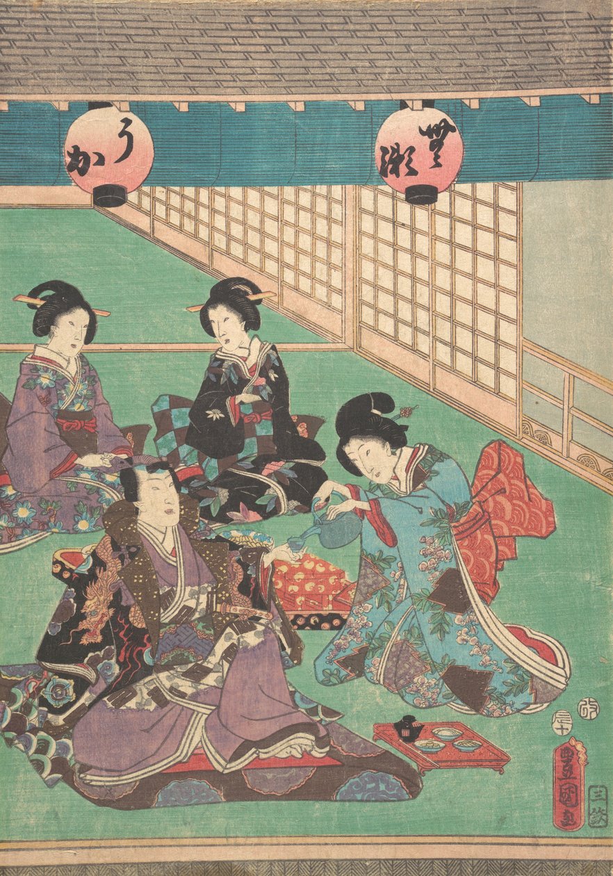 Impresión de Utagawa Kunisada