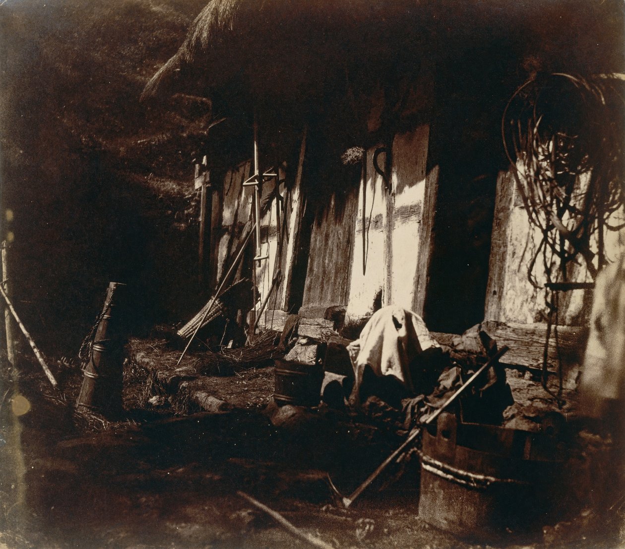 [Escena de corral], 1850-54 de V. Dijon
