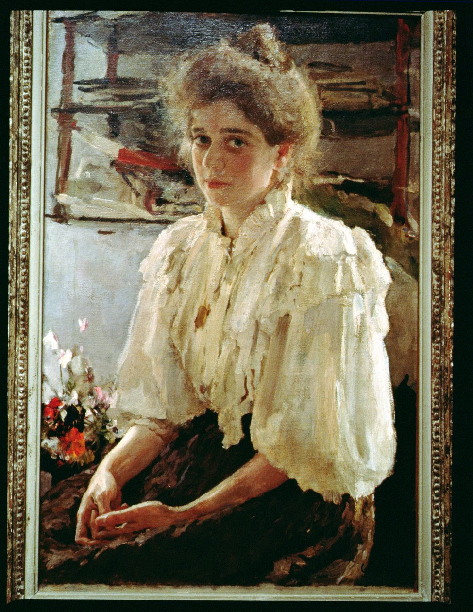 Retrato de Madame Lwoff, 1895 de Valentin Aleksandrovich Serov