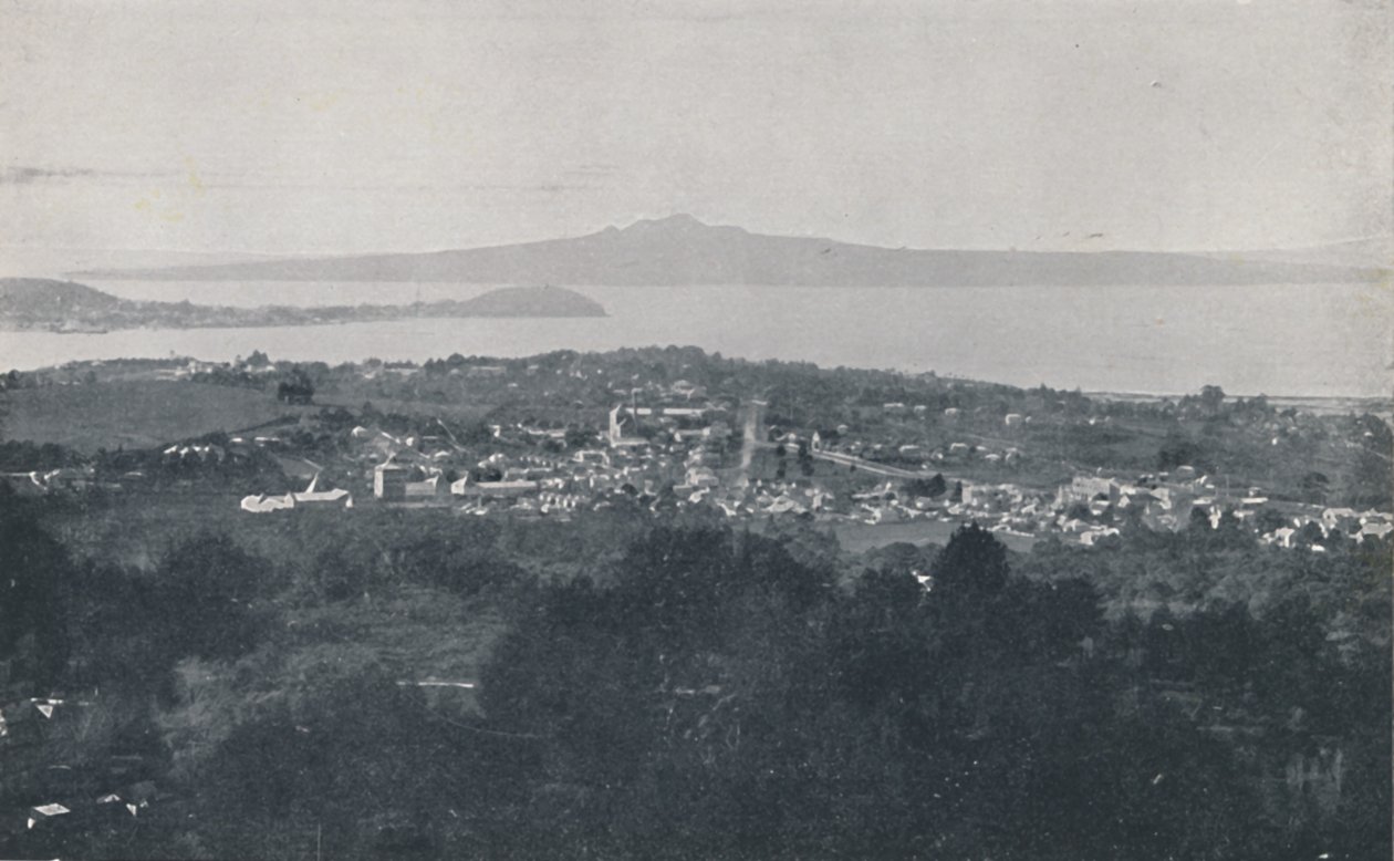 Puerto de Auckland, 1924 de Valentine and Sons Ltd