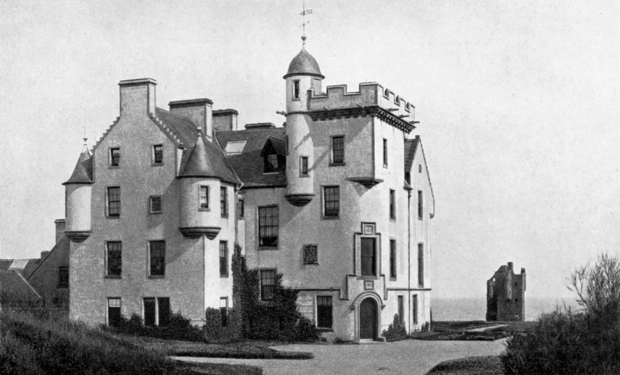 Castillo de Keiss, Caithness, Escocia, 1924-1926 de Valentine and Sons Ltd