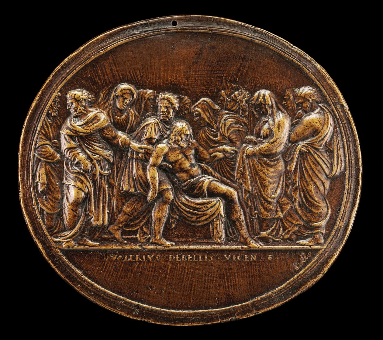 El Entierro, 1525 o después de Valerio Belli
