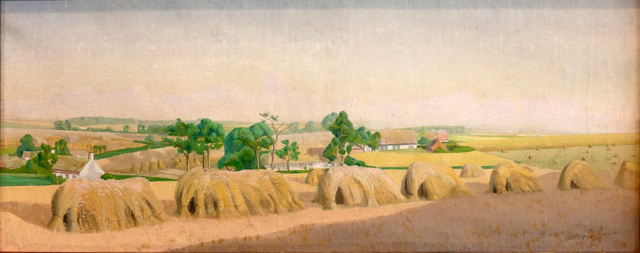 Paisaje en Ingooigem de Valerius de Saedeleer