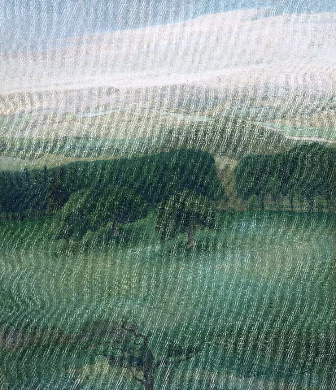 Montañas en Cardiganshire de Valerius de Saedeleer