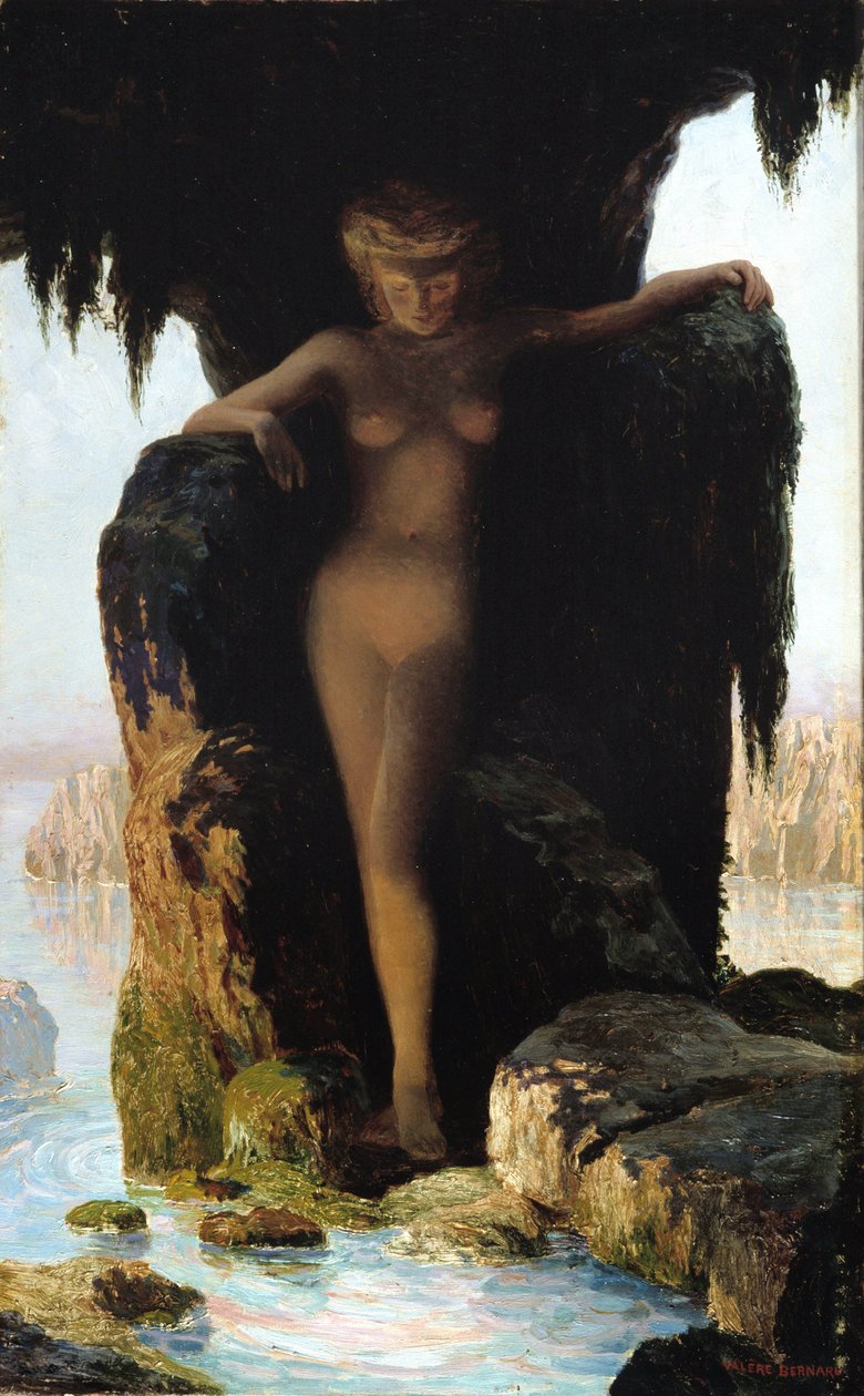 La Fuente (óleo sobre lienzo) de Valère Bernard