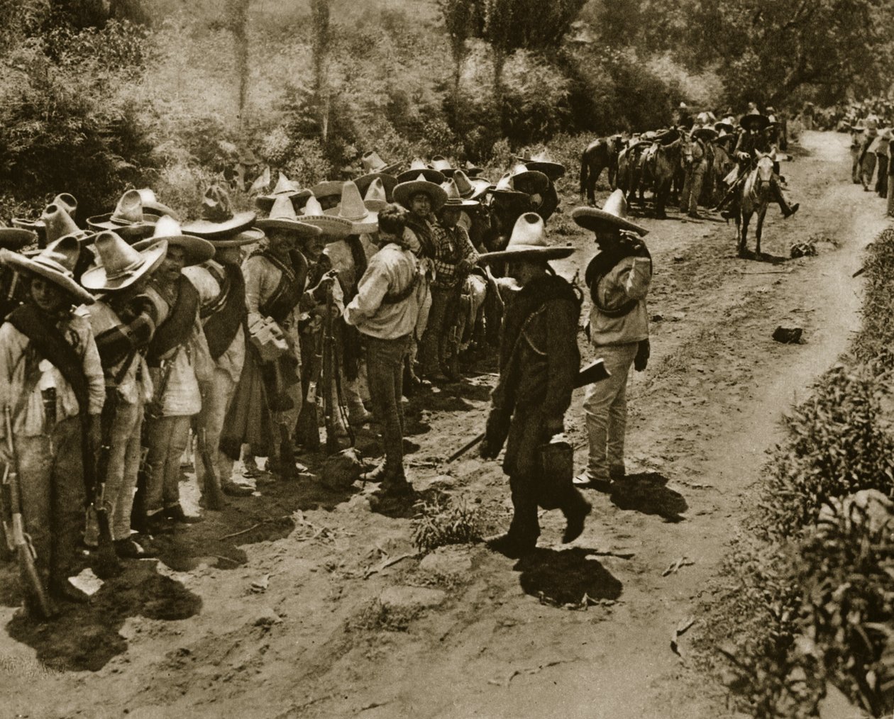 Zapatistas, c.1914 de Vargas