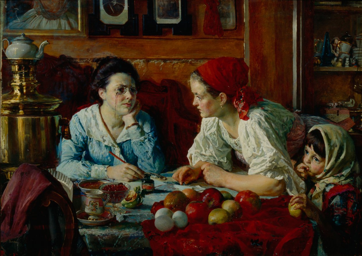 Una carta a Petersburgo de Vasili Andreyevich Golynsky