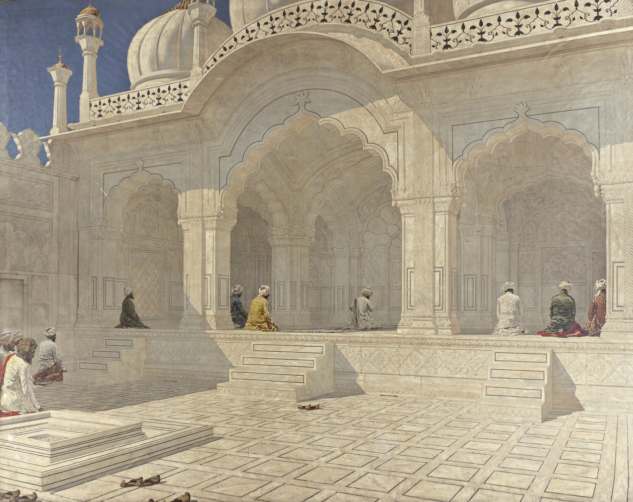 Mezquita de la Perla en Delhi de Vasili Vasilievich Vereshchagin