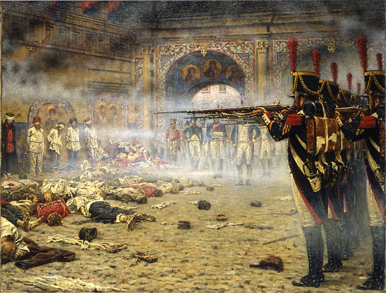 Los franceses en Moscú, 1897-1898 de Vasili Vasilievich Vereshchagin