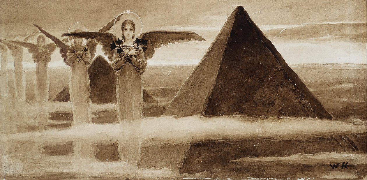 Los Ángeles de las Pirámides de Vasilii Kotarbinsky