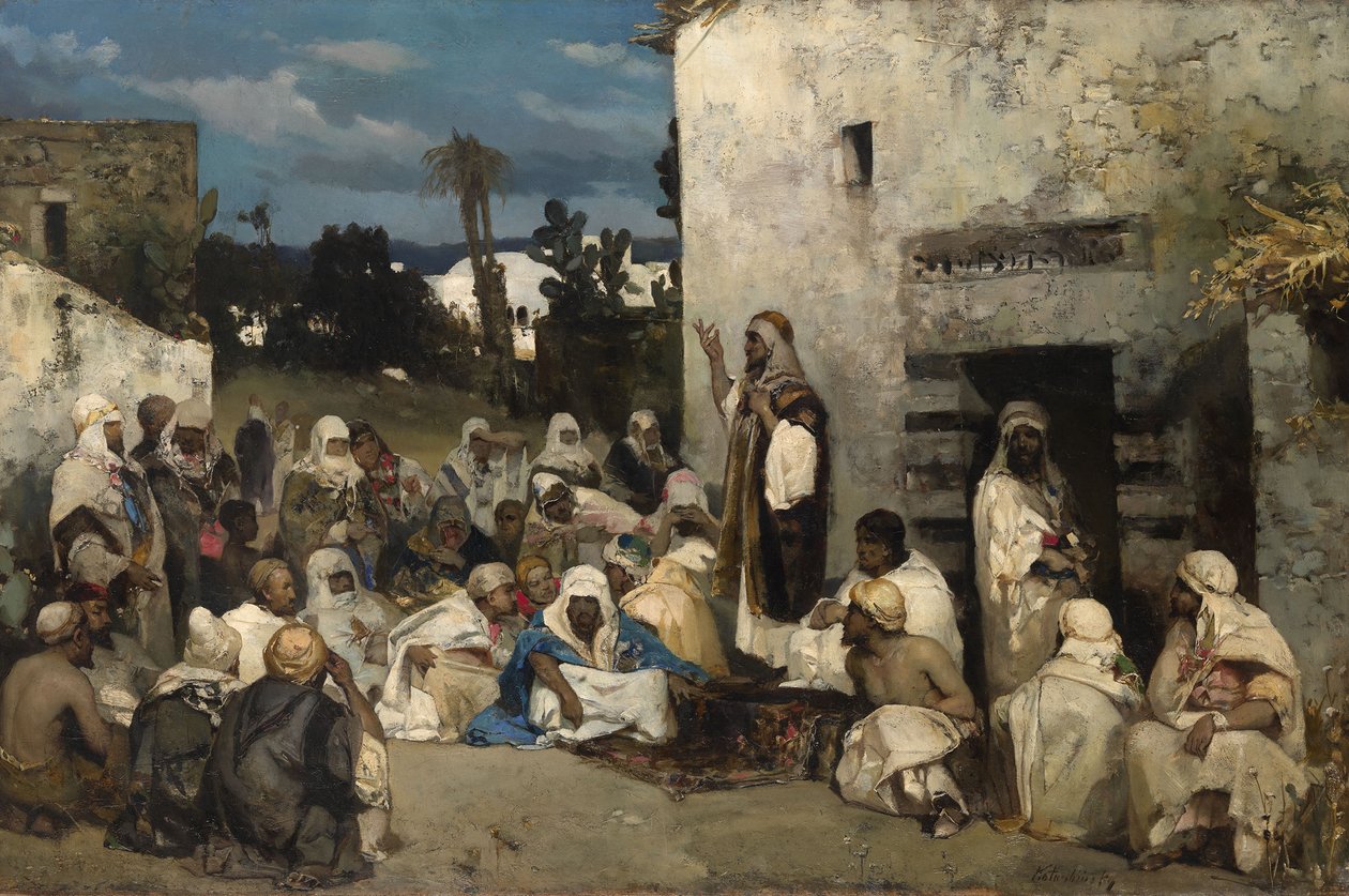 El sermón en Capernaum de Vasilii Kotarbinsky