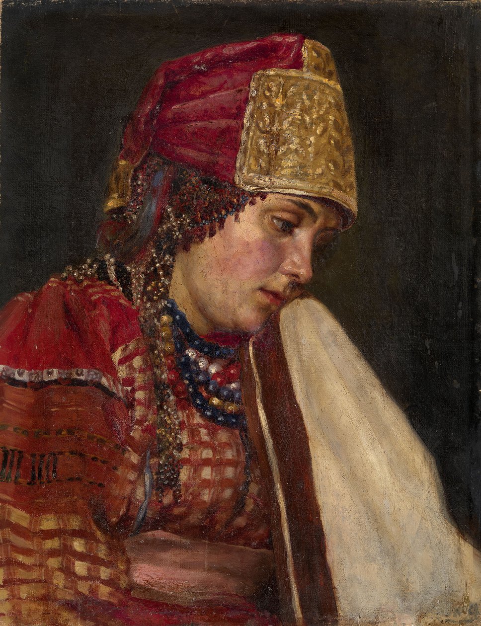 Esposa de boyardo de Vasilij Ivanovic Surikov