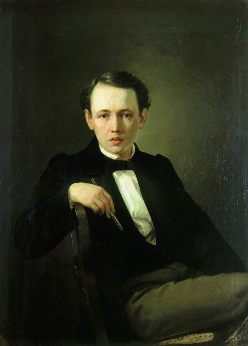 Autorretrato de Vasili Grigorevich Perov