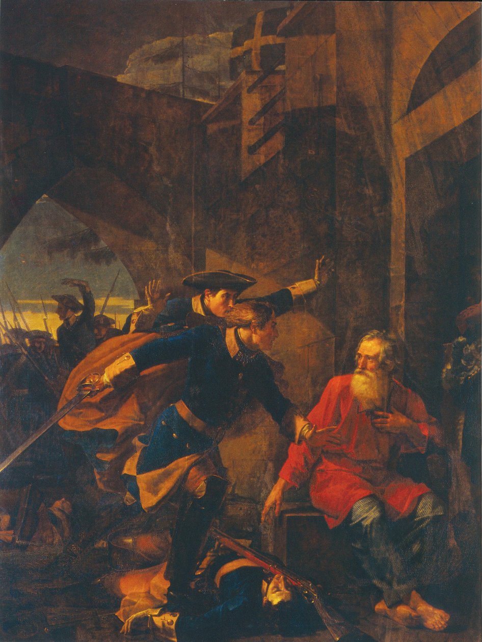La hazaña heroica del comerciante Igolkin de Vasily Shebuyev